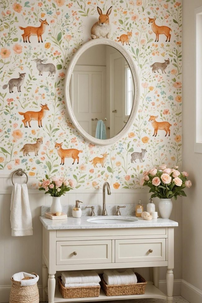 Pastel Baby Animals Soft Nursery