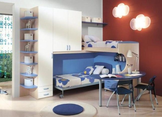 Blue And White Bunk Brilliance