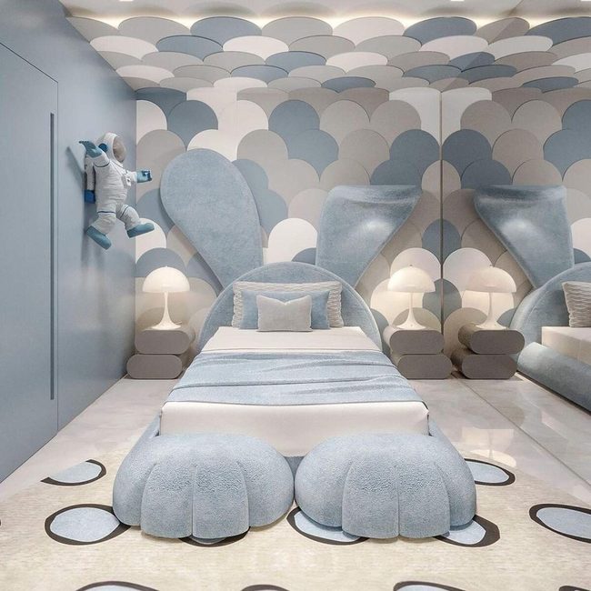 Fluffy Cloud Bedroom Design