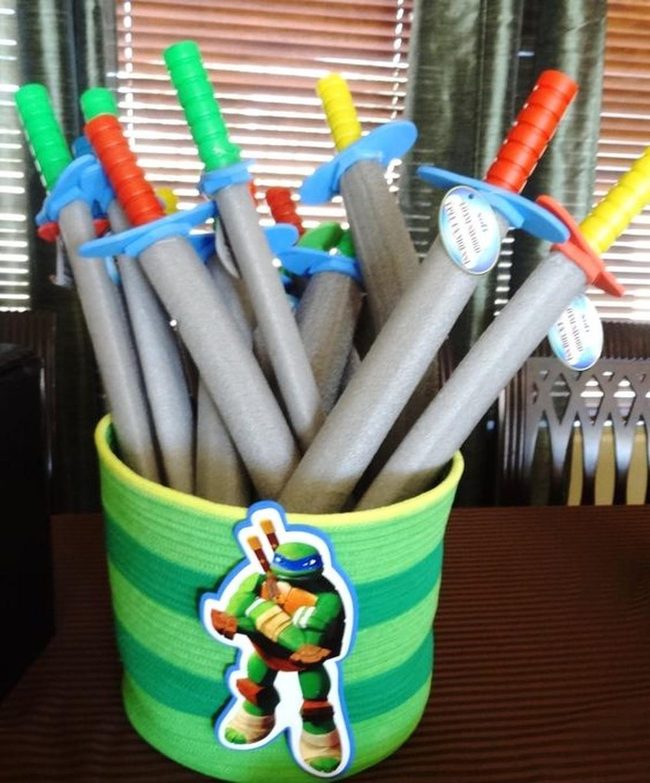 Colorful Foam Swords Pop
