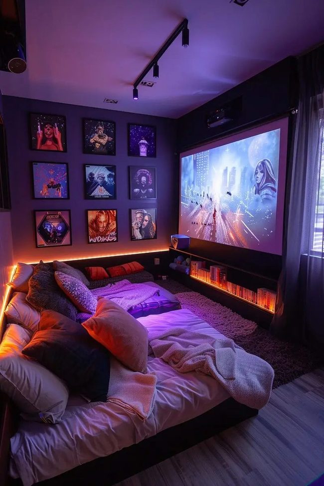 Golden Amber Relaxation Room