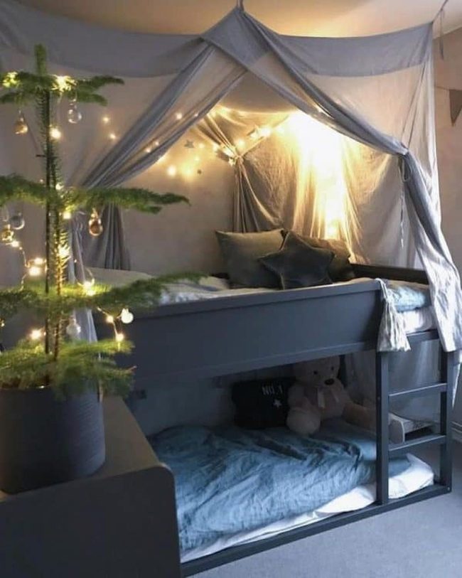 Deep Blue Bedouin Tent Fantasy