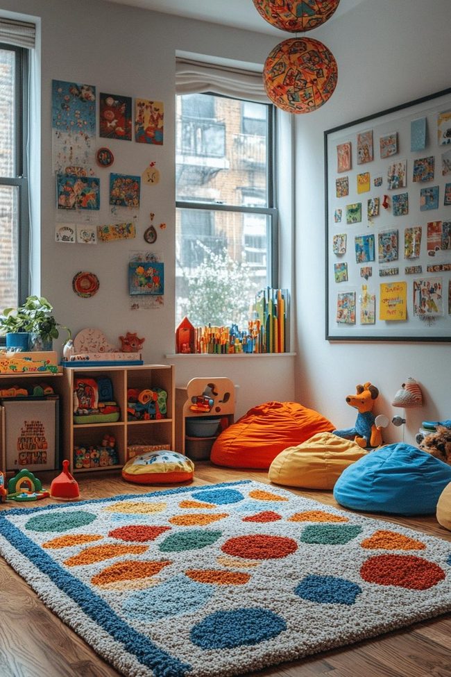 Colorful Boho Baby Room Essentials