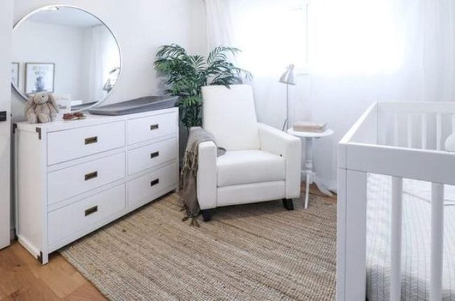 Pale Nursery With Living Plants