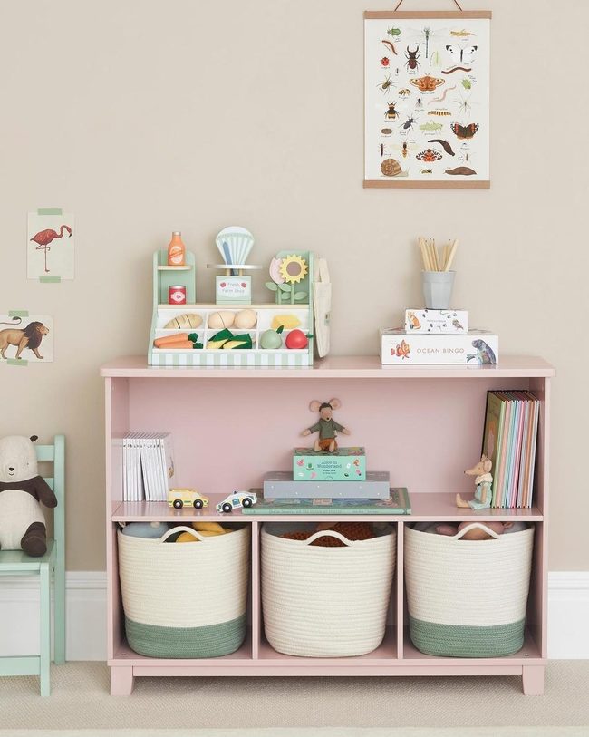 Pastel Organization With Accessible Play