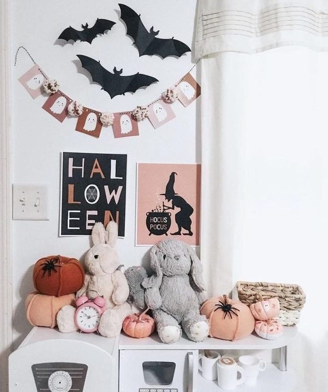 Pink Halloween Spook Corner