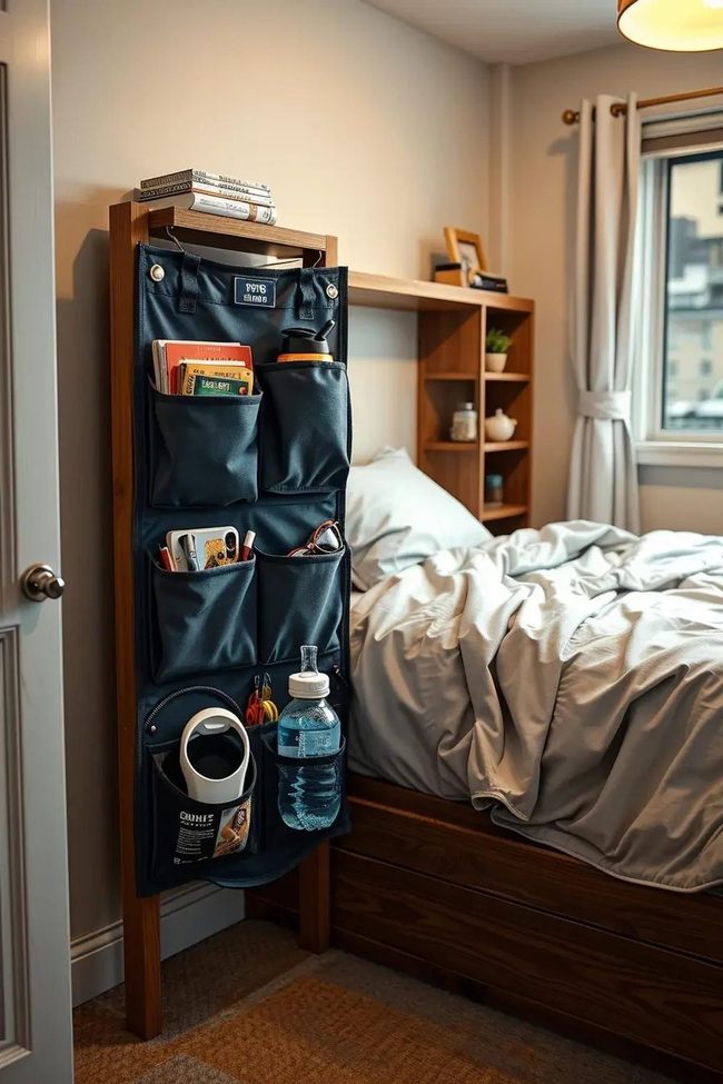 Bedside Pocket Storage System