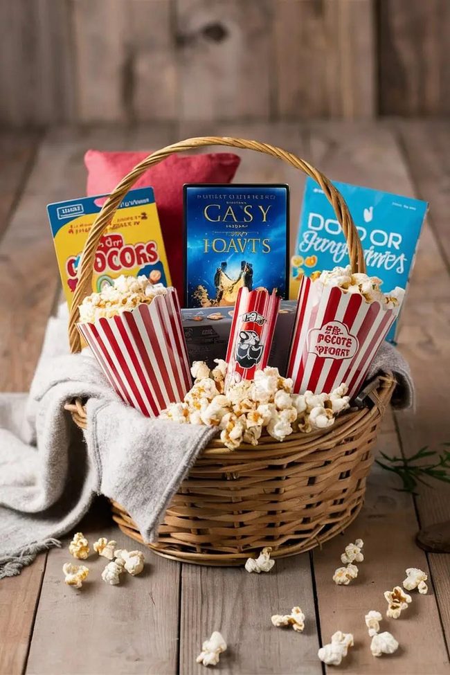 Popcorn Blanket Family Nights