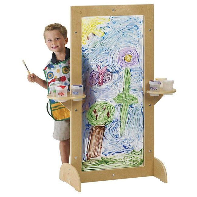 Transparent Double-Sided Art Easel