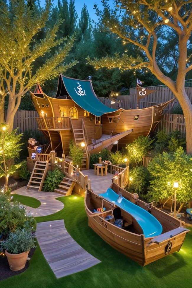 Themed Backyard Play Zones