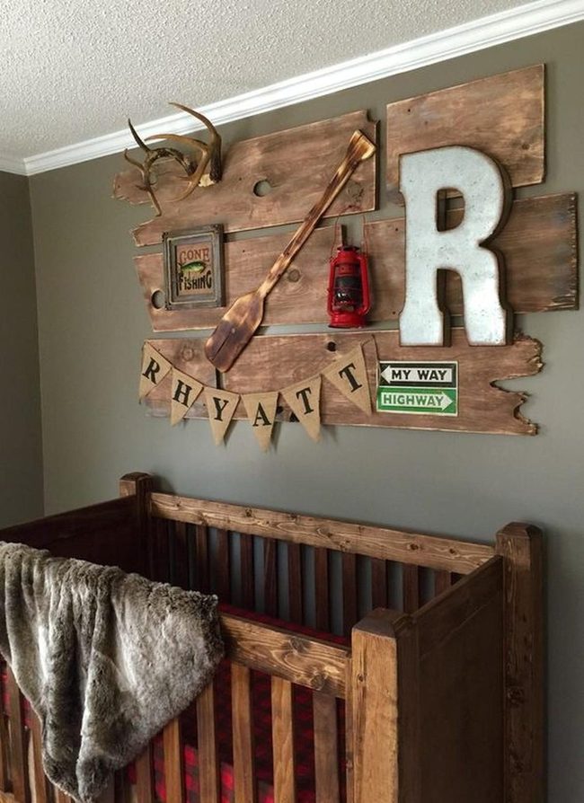 Wooden Cabin Nursery Sanctuary