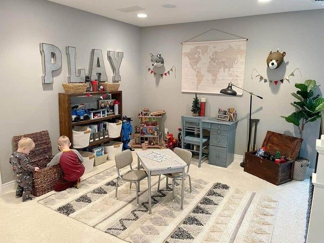 Grey Walls, Wooden Learning Zones