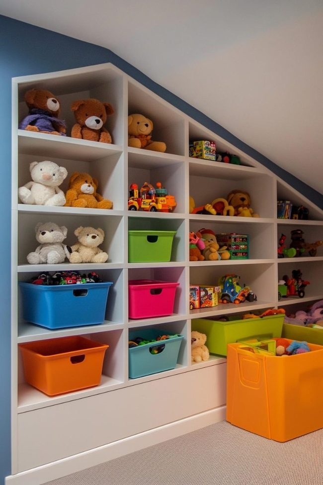 Built-In Kallax Storage Bed