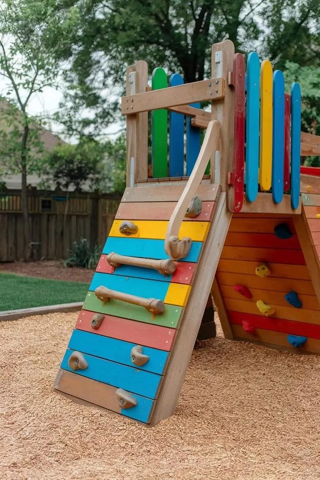 Backyard Rock Challenge Wall