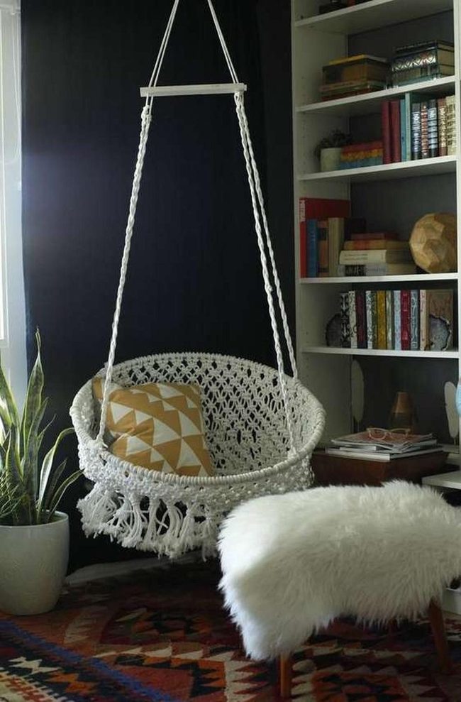 Suspended Macrame Seat