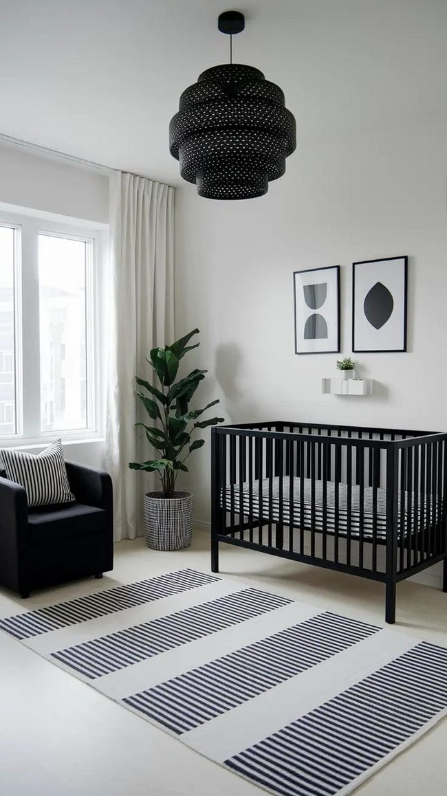 Black And White Pattern Nursery