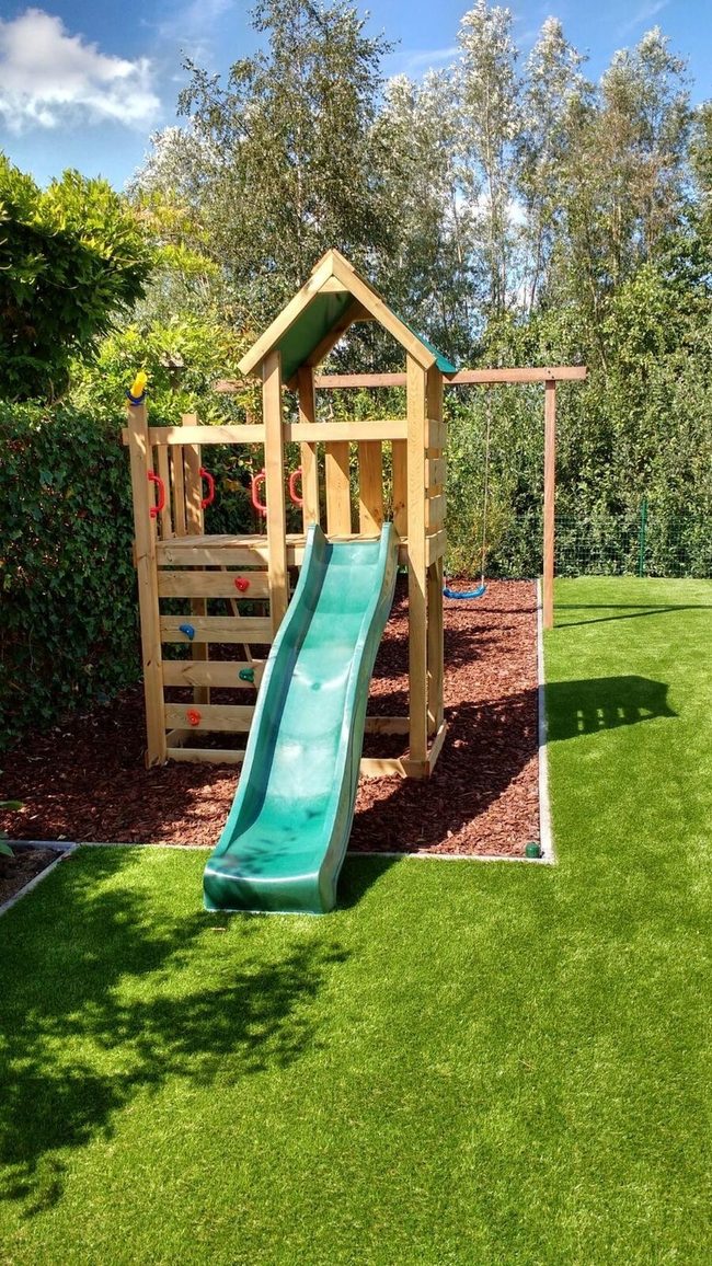 Backyard Slide Playground Zone