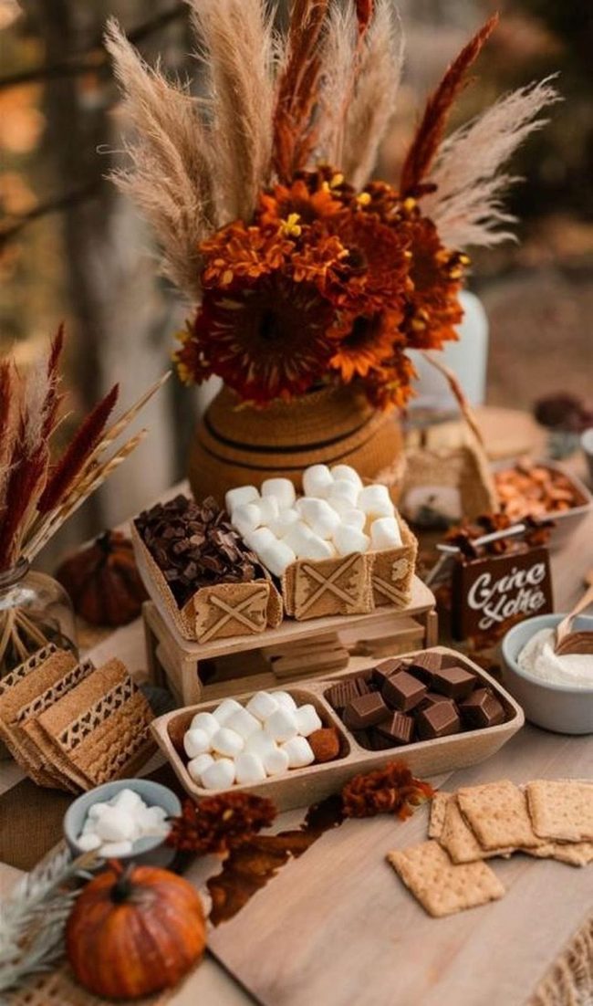 Chocolate Marshmallow Autumn Station
