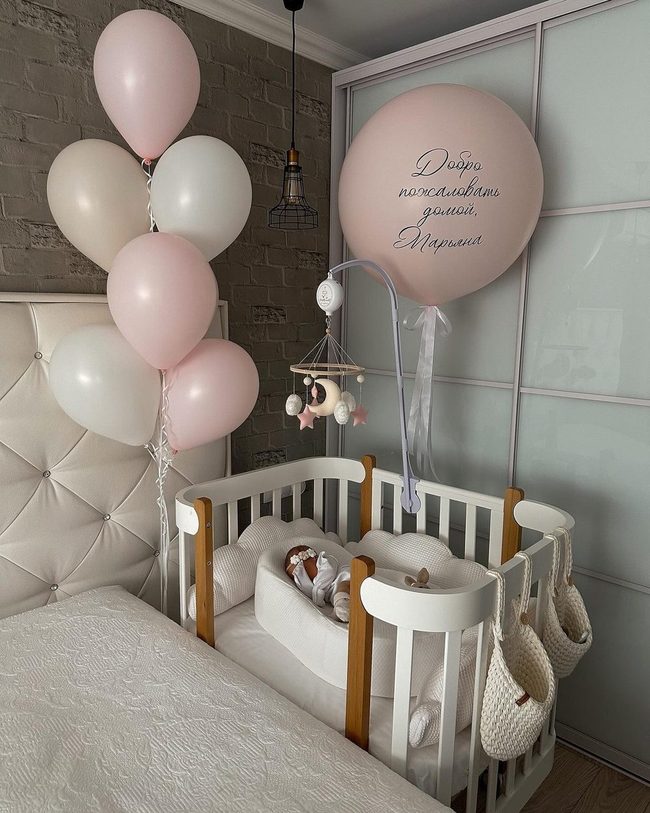 Blush Pink Wooden Nursery
