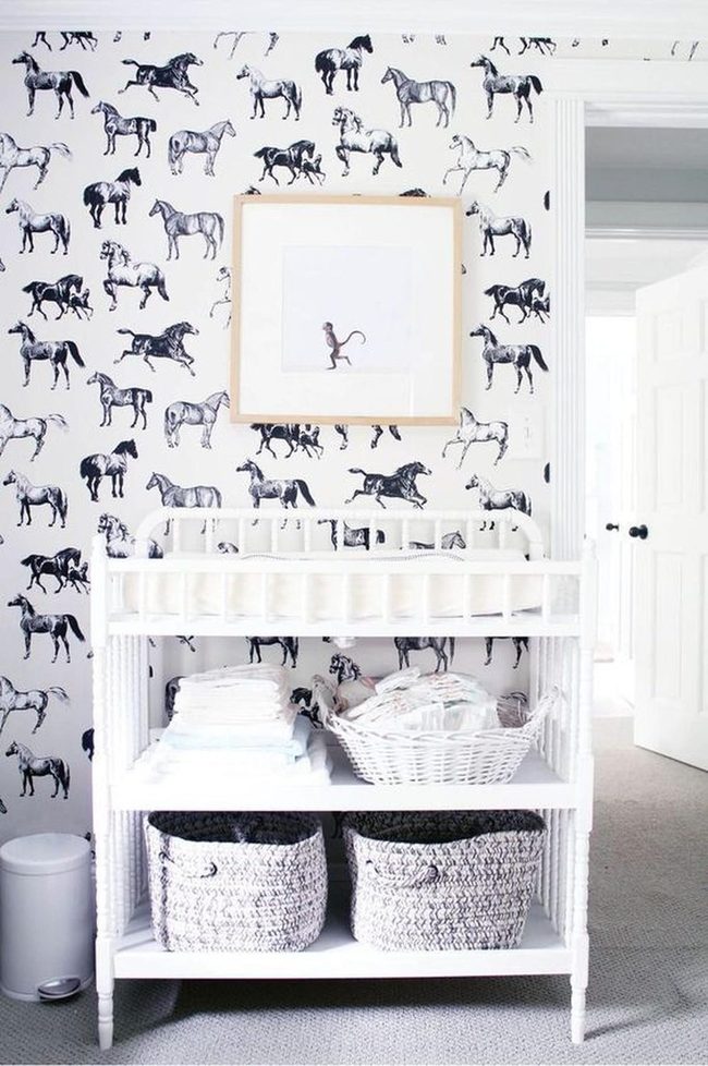 Black and White Horse Nursery