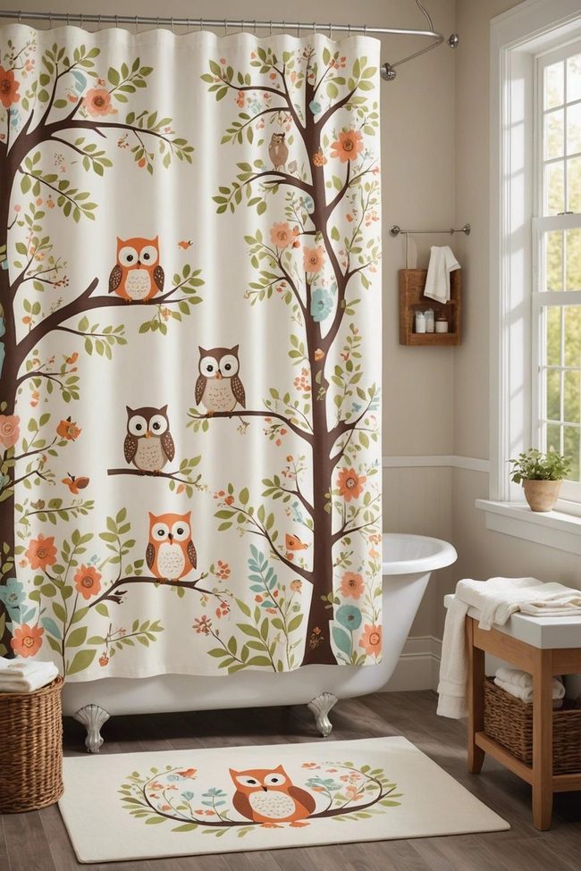 Forest Animals Baby Bathroom