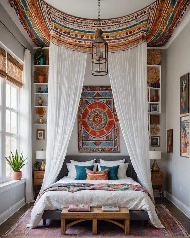 Colorful Beads Room Divider