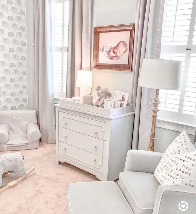 Gentle Elephant Nursery Palette