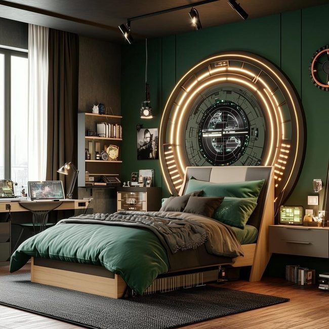 Deep Green Secret Agent Headquarters