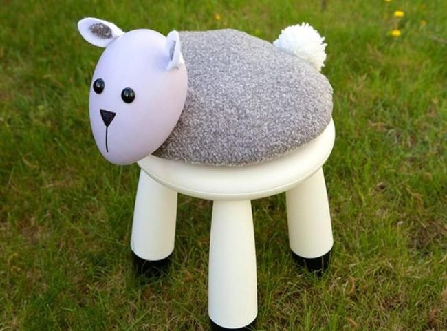 Purple-Headed Sheep Stool