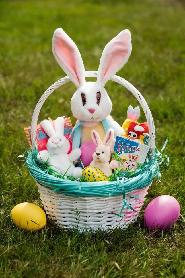 Diffused Bunny Basket Collection