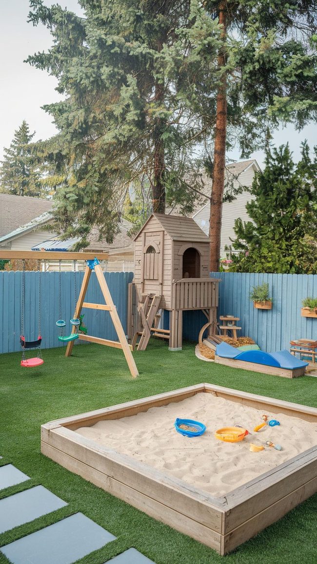 Kids Safe Play Zone With Cushioned Surfaces
