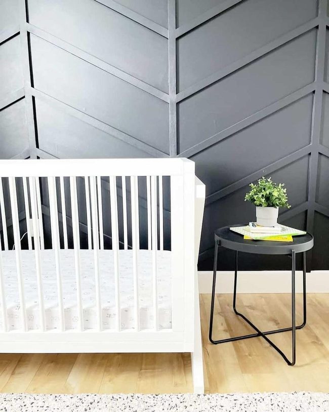 Black And White Chevron Walls