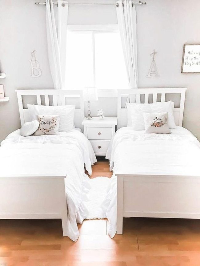 Personalized Twin Bedroom With Warmth