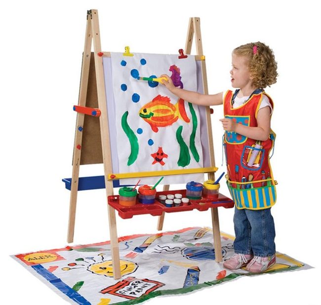 Dual-Sided Magnetic Artist Easel