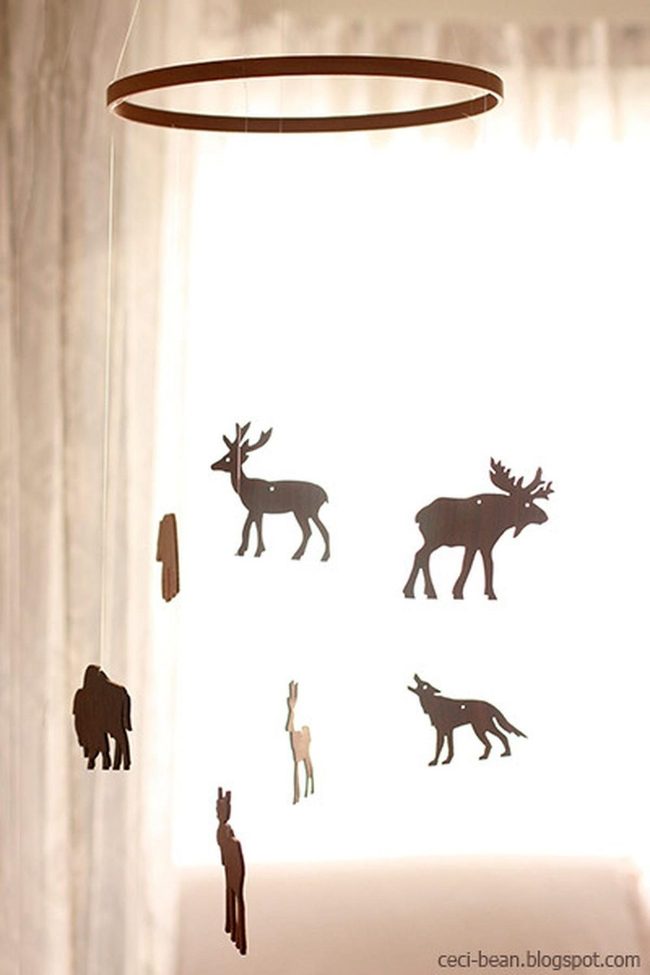 Natural Wood Forest Silhouettes
