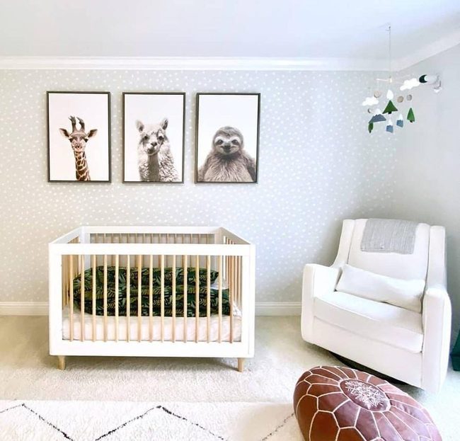 Black & White Animal Nursery