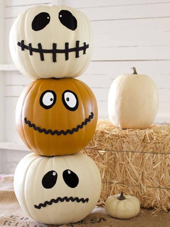 Painted Pumpkin Smiles
