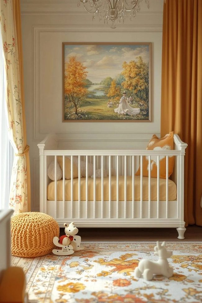 Storybook Nursery In Primary Colors