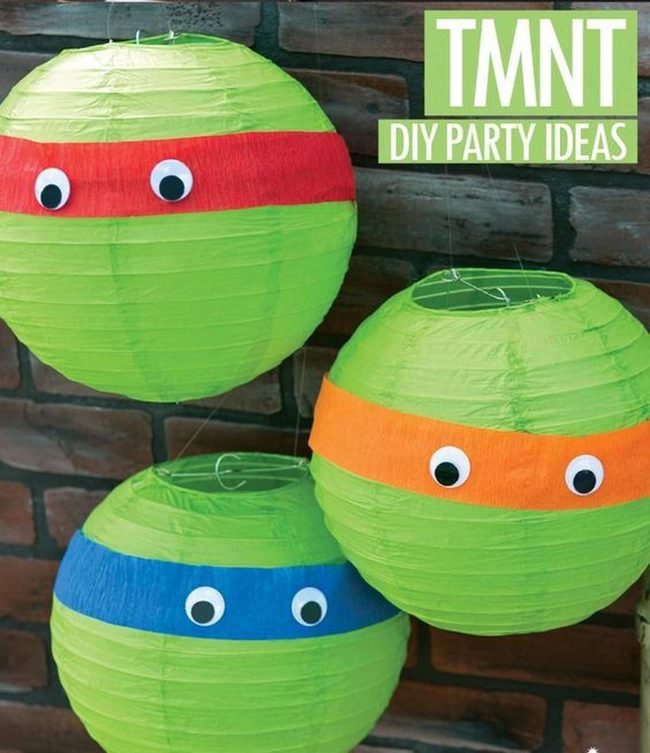 Green Paper Turtle Lanterns