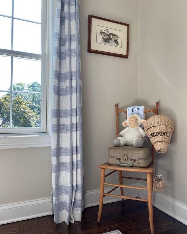 Gray Chair, Soft Nursery Corner