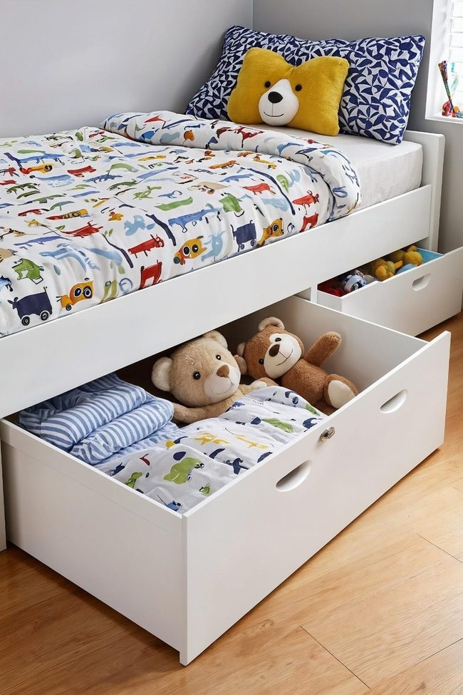 Under-Bed Organizing Maximizes Small Spaces