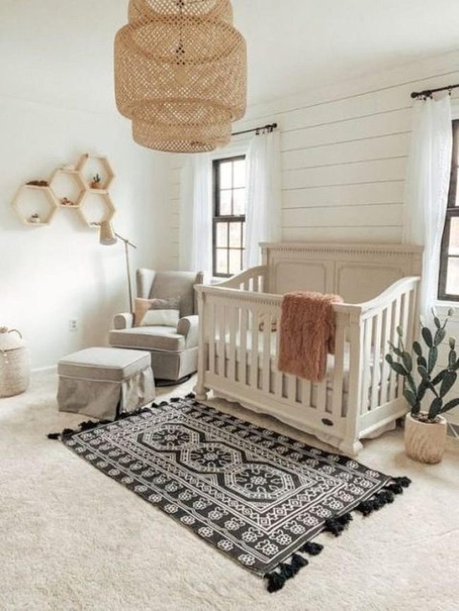 Cream And Charcoal Nursery Essentials