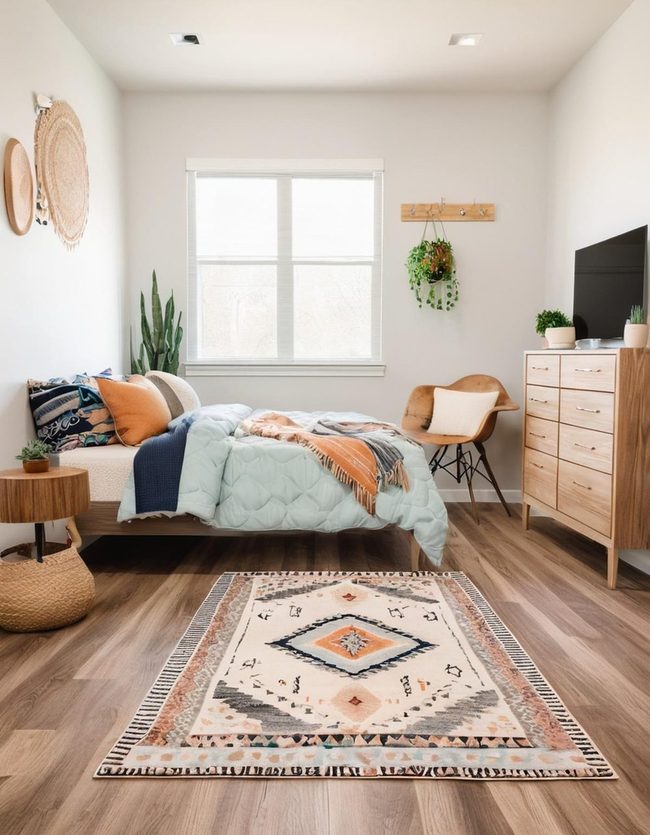 Soft Rugs Define Dorm Personality