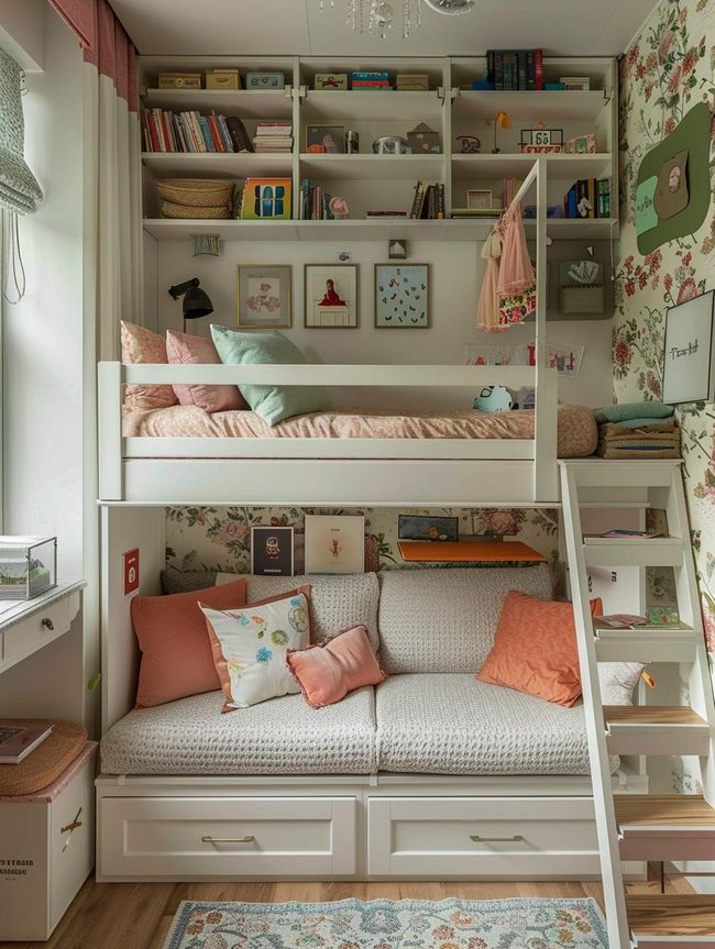 Zoned Sleep Space for Hardworking Teens