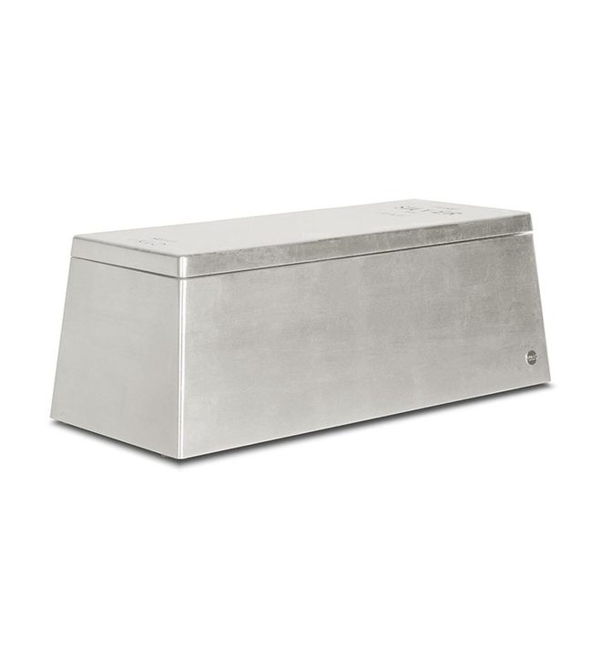 Silver Minimalist Rectangle