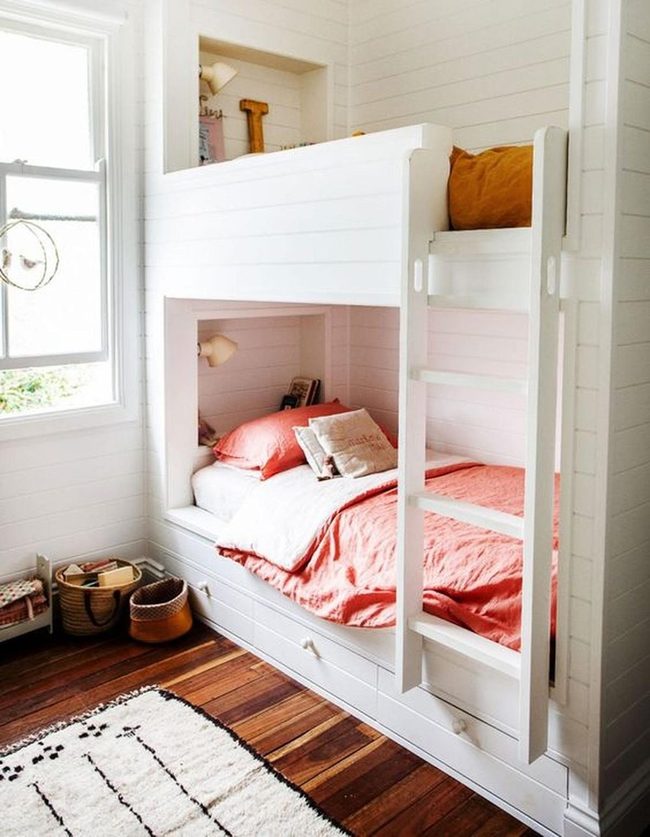 Coral Bunk Bed Brightness