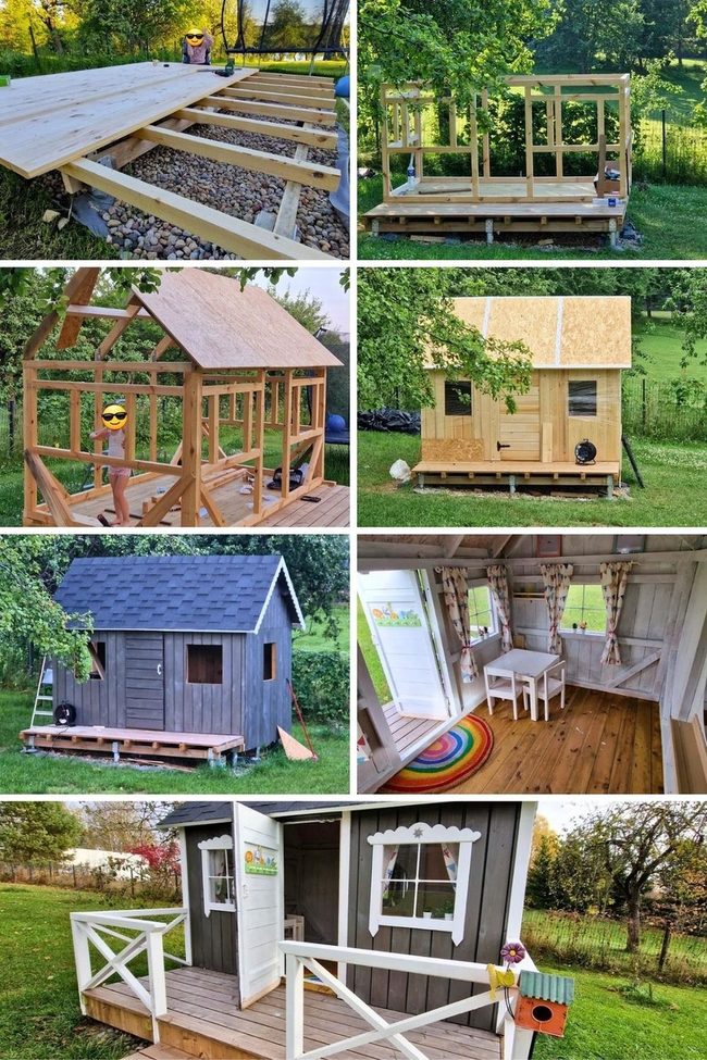 Wooden A-Frame Reading Nook