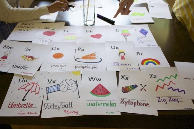 Bright Letter Learning Cards