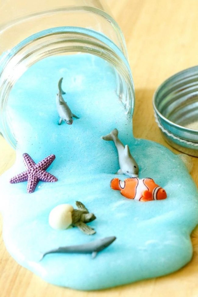 Blue Gel Marine Creatures