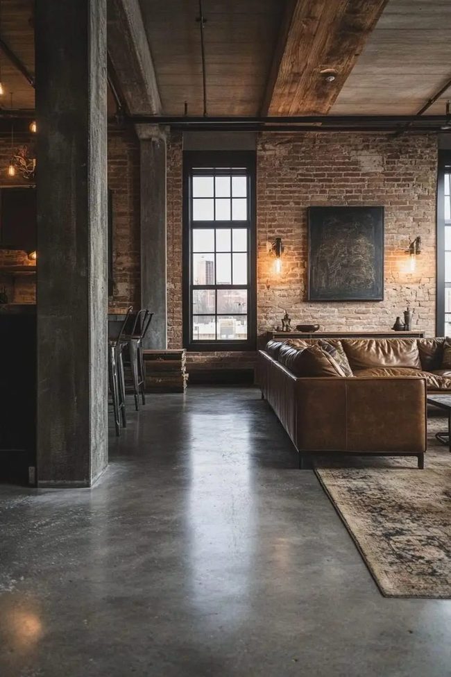 Brick And Leather Industrial Edge